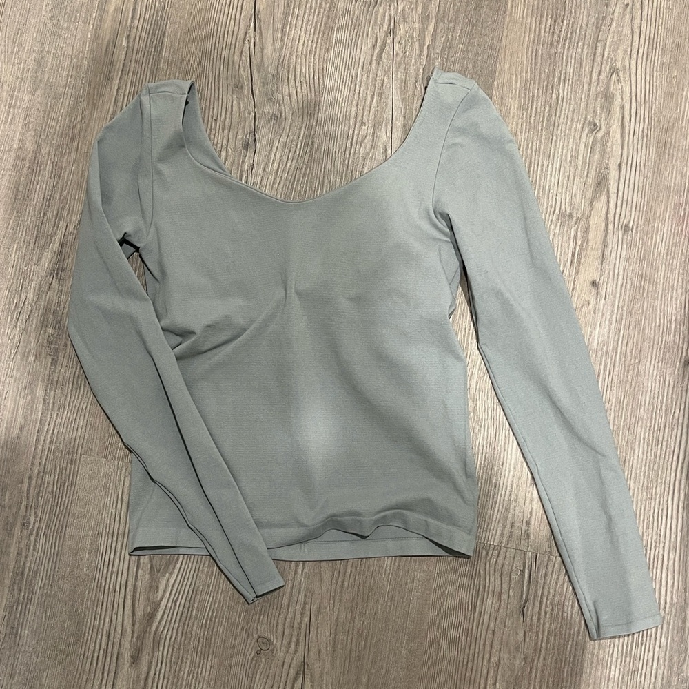 Out from under long sleeve